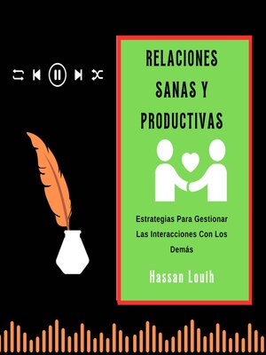 cover image of RELACIONES SANAS Y PRODUCTIVAS